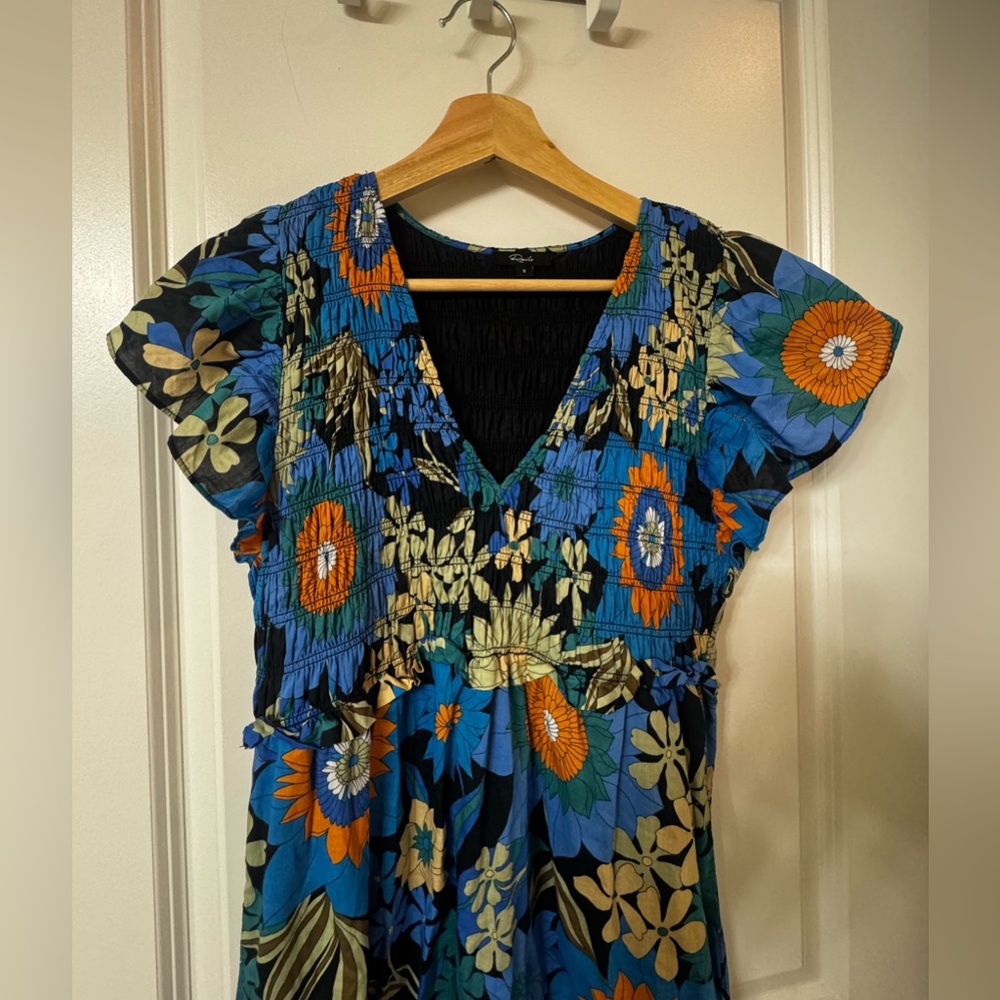 Rails Flutter Sleeve Dress